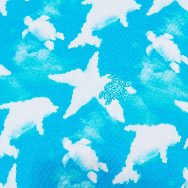 Хлопковая Мужская Футболка Clouds