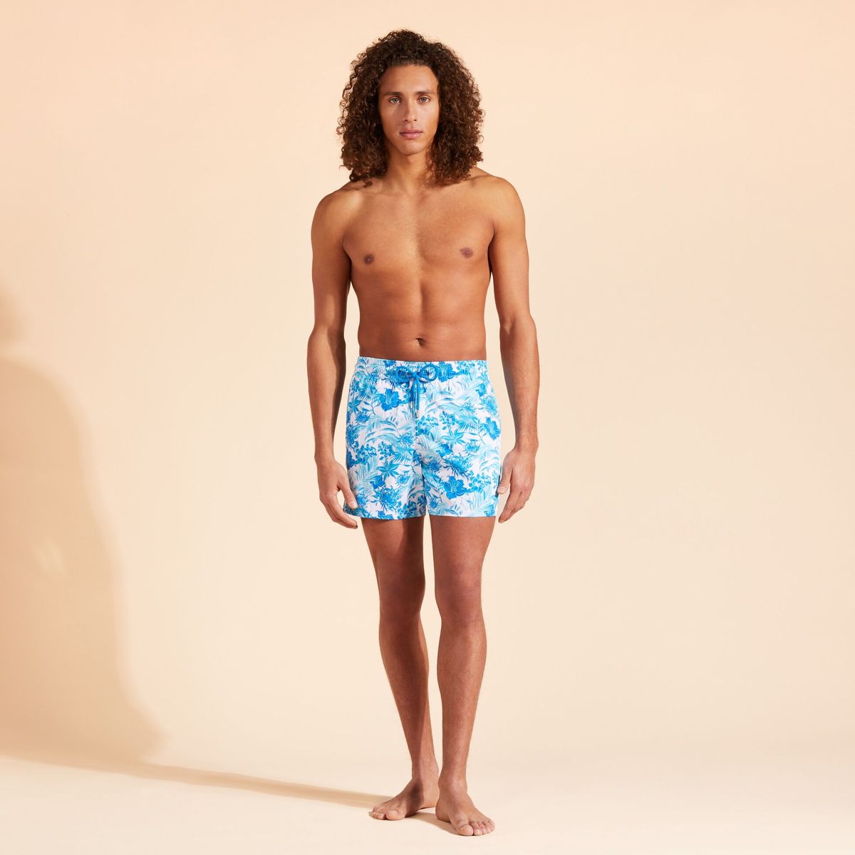 Мужские Плавательные Шорты из Эластичной Ткани Tahiti