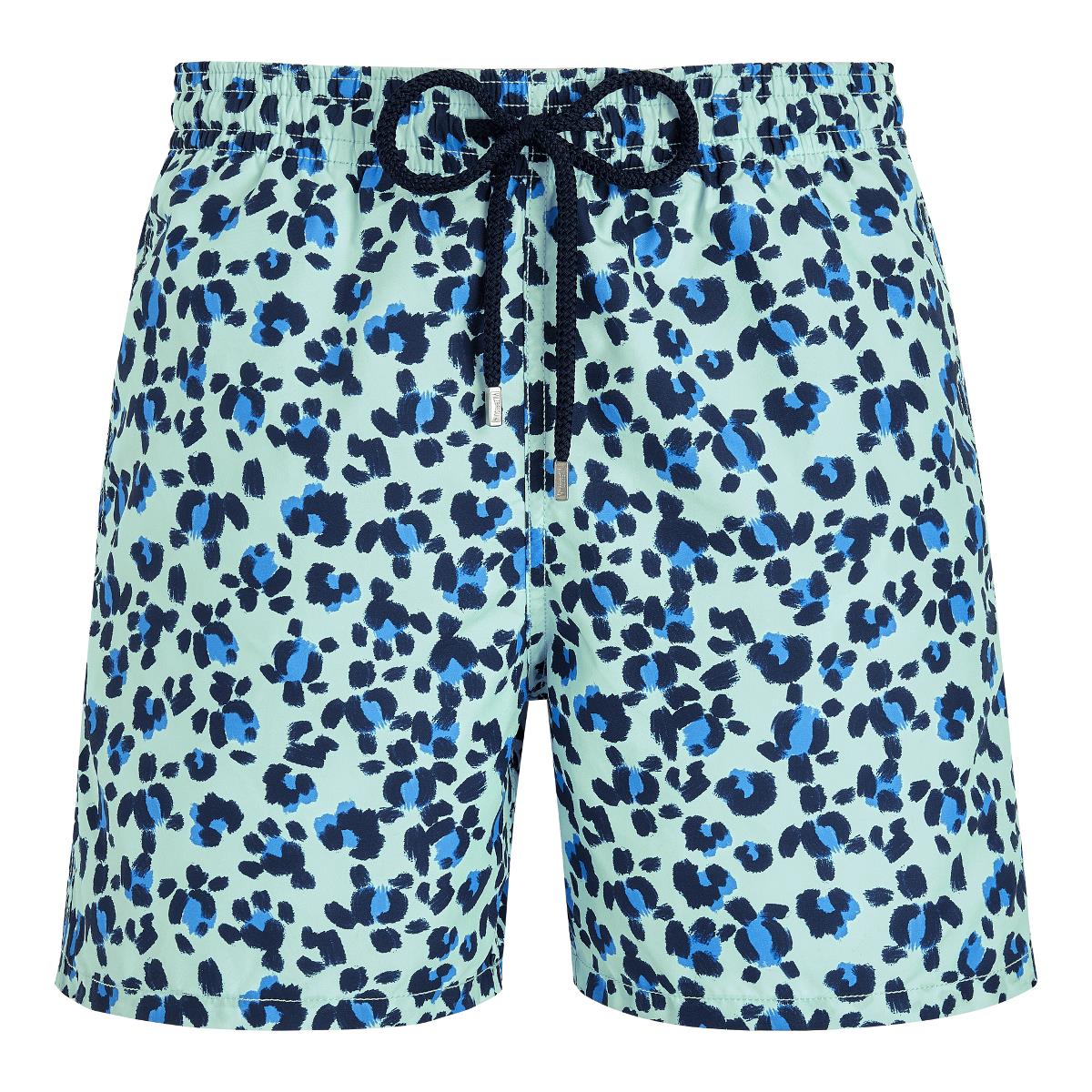 Мужские Плавательные Шорты Turtles Leopard
