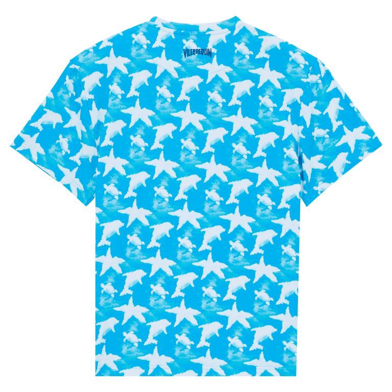 Хлопковая Мужская Футболка Clouds