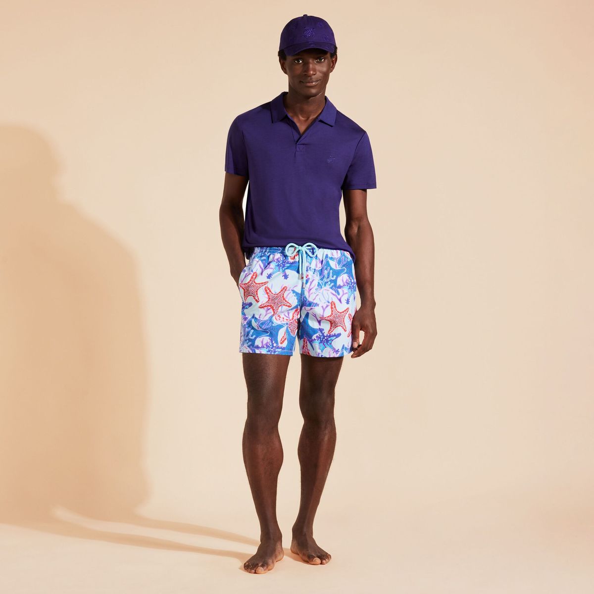 Мужские Плавательные Шорты Glowed Stars