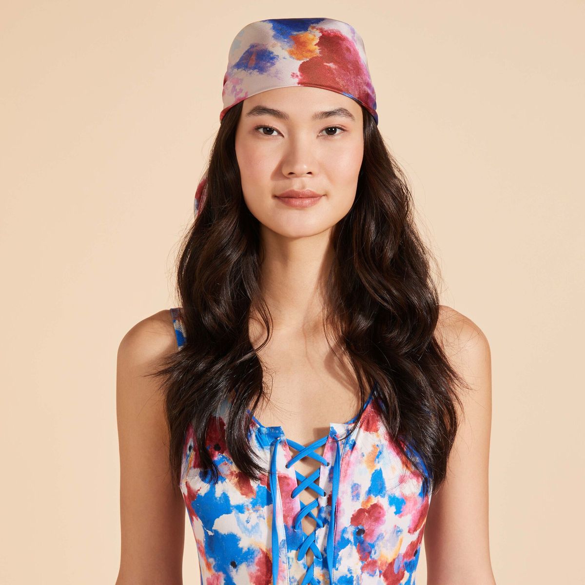 Шелковый Платок Flowers In The Sky