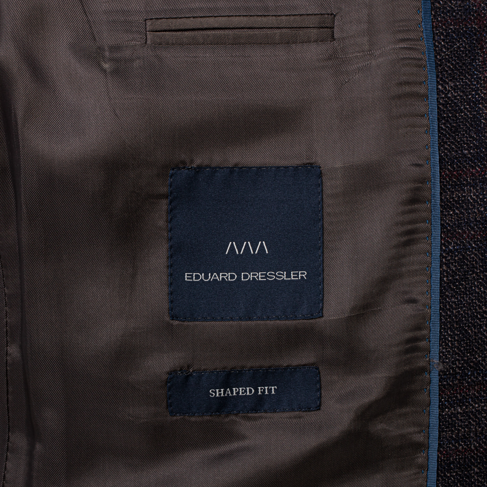 Пиджак из смесовой ткани с накладными карманами