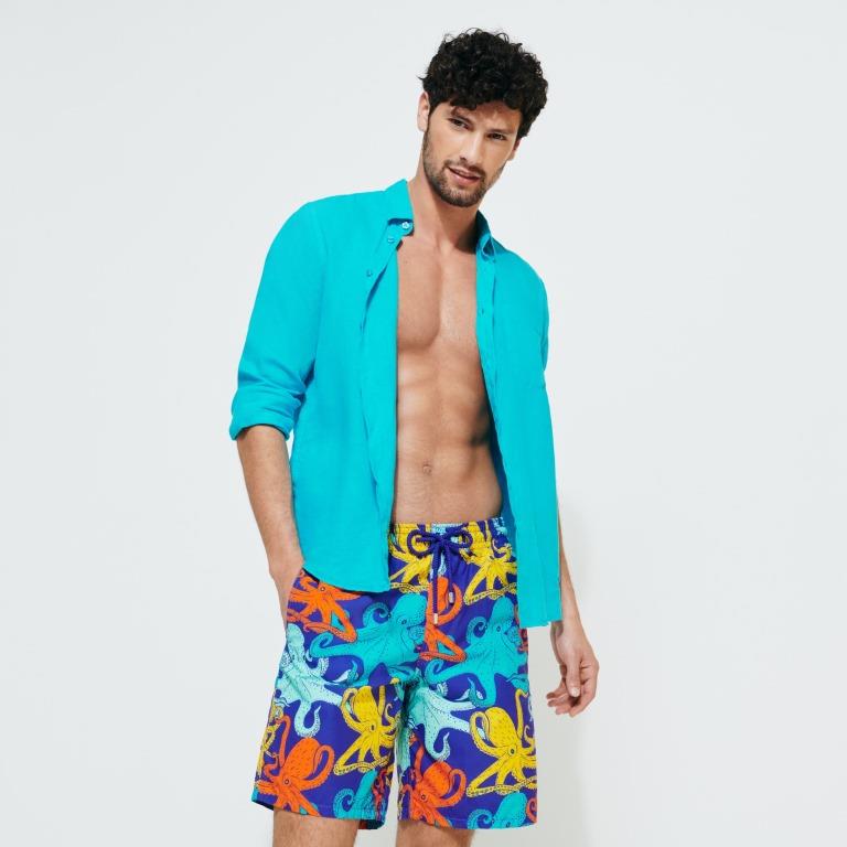 Удлиненные Мужские Плавательные Шорты Octopussy