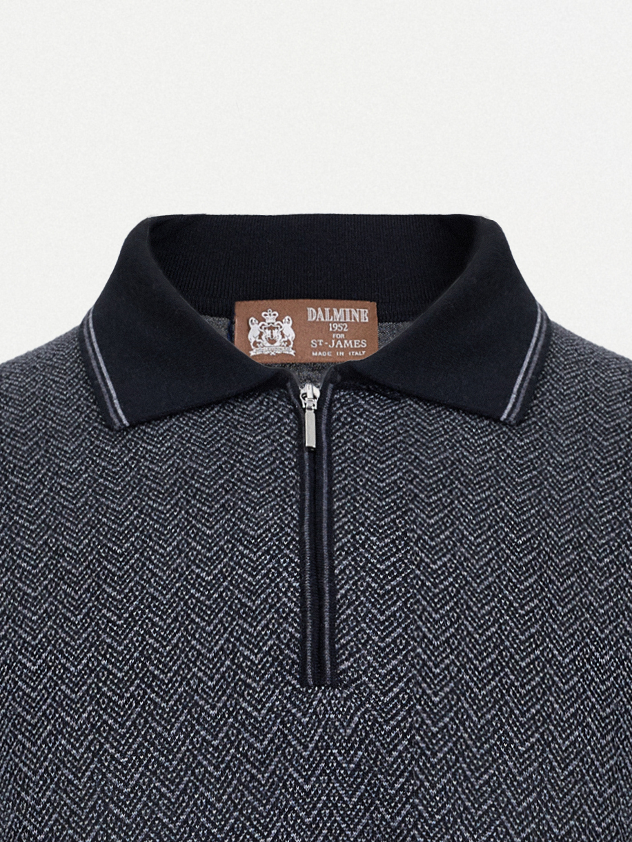 Поло с длинным рукавом